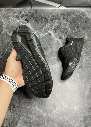 Кожаные кроссовки adidas6 фото