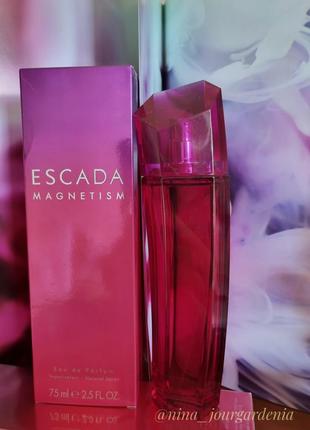 Magnetism escada 75мл парфумована вода для жінок