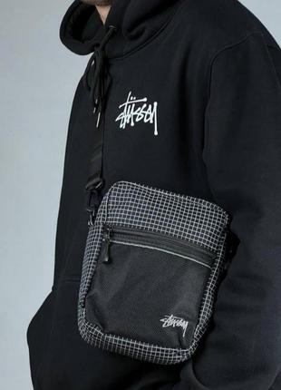 Месенджер[барсетка] stussy, сумка стусі через плече, бананка месенджер через плечо stussy ellesse carhartt1 фото