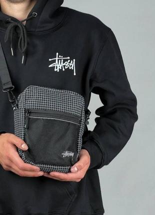 Месенджер[барсетка] stussy, сумка стусі через плече, бананка месенджер через плечо stussy ellesse carhartt4 фото