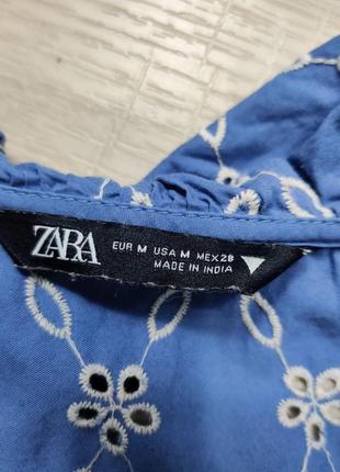 Блуза з прошви zara4 фото