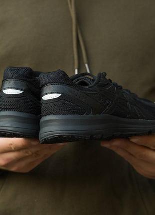 Premium ▪︎ чоловічі кросівки asics gel all black5 фото
