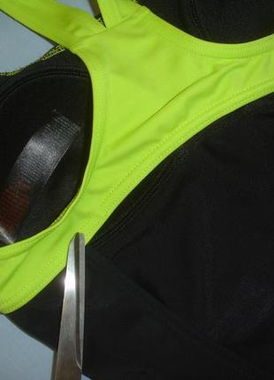 Купальник сдельный черный с утяжкой размер 40 / 6  сплошной спортивный xxs6 фото