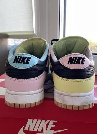 Nike dunk low se разноцветные3 фото