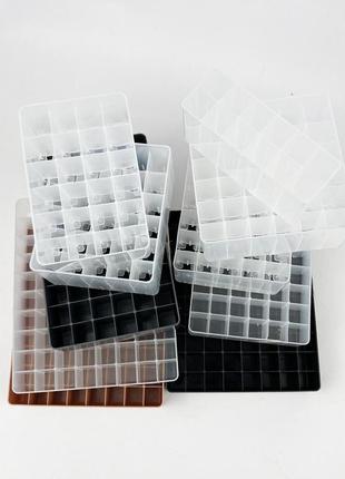 Подставка для маркеров органайзер для канцелярских принадлежностей на 120 ячеек черная6 фото