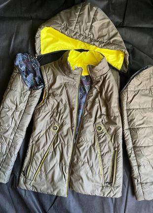 Женская куртка трансформер осень-весна3 фото