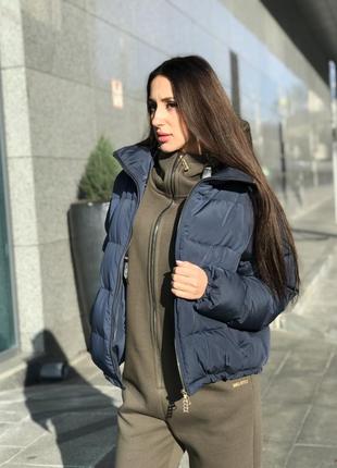 Зимова куртка на пуху5 фото