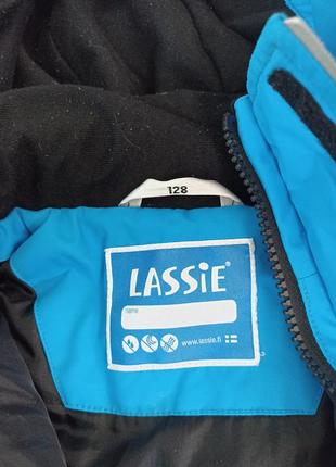 Яскраво-синя куртка lassie на хлопчика3 фото
