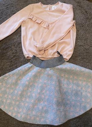 Костюм спідниця і блузка1 фото