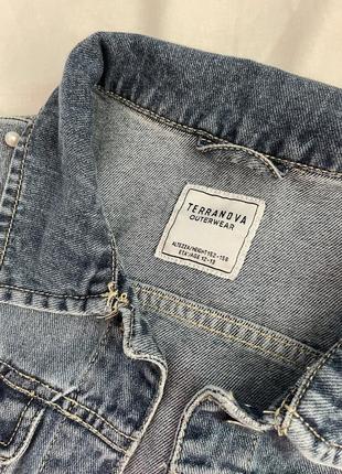 Джинсовка на підлітка джинсова куртка2 фото