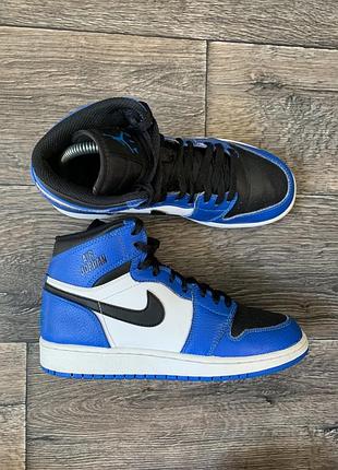 Nike air jordan retro 1 high rare air soar blue