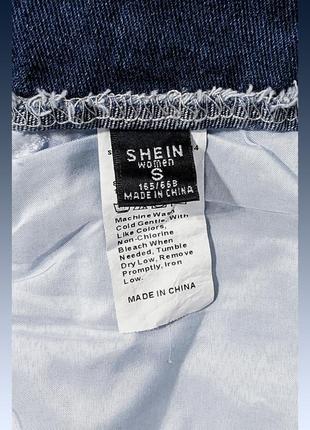 Джинсы с высокой посадкой shein denim jeans3 фото