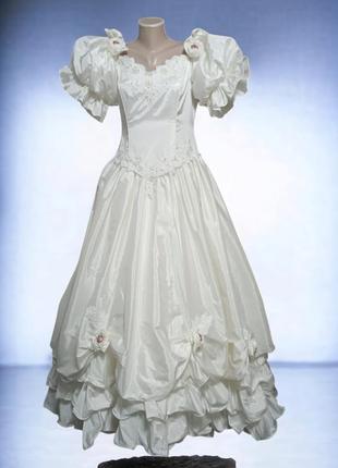 Rtl, біле весільне плаття вінтажне, для фотосесії.2 фото