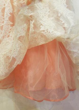 Сукня міні кльош рожева пудра5 фото