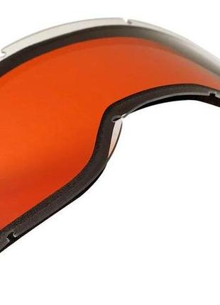 Лінза fox airspace/main ii dual injected lens - orange, dual colored lens1 фото