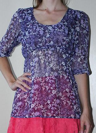 Блузка шифоновая