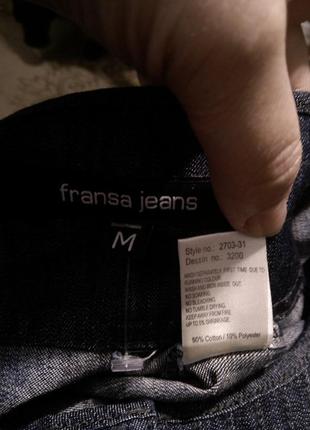 Джинсовое,стильное платье-трапеция с карманами и пуговицами,fransa jeans5 фото
