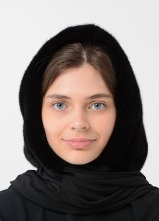 Женский норковый платок из настоящего меха
