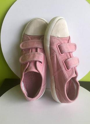 Кеды мокасины next на липучках/ текстиль/ для дома/дачи
