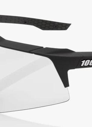 Окуляри ride 100% speedcraft xs - soft tact black - smoke lens, colored lens (61005-102-01), colored lens4 фото