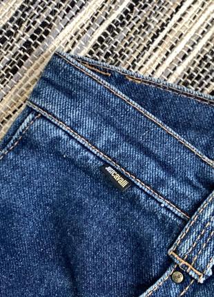 Vintage just cavalli 90s roberto винтаж женские джинсы штаны карго брюки синие джаст кавалли широкие низкая посадка клеш y2k оригинал размер 279 фото