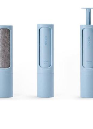 Роликовая многоразовая дорожная щетка для ворса с самоочищанием hair removal brush...