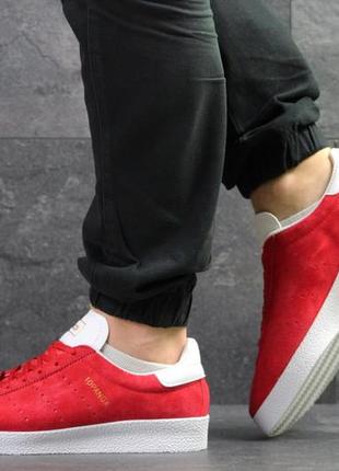 Чоловічі кеди adidas topanga red white/легкі кеди для чоловіків/кеди для хлопців3 фото