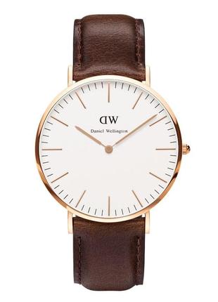 Чоловічі наручні годинники в стилі daniel wellington