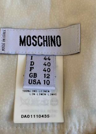 Летняя льняная юбка moschino5 фото