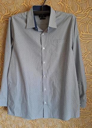 (855) отличная мужская  рубашка tailoring by  f& f slim fit /размер  xl2 фото