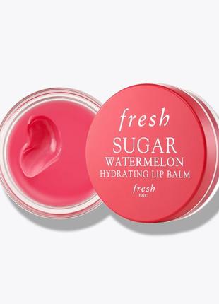 Бальзам для губ с ароматом арбуза fresh sugar hydrating lip balm - watermelon, 6 гр.2 фото