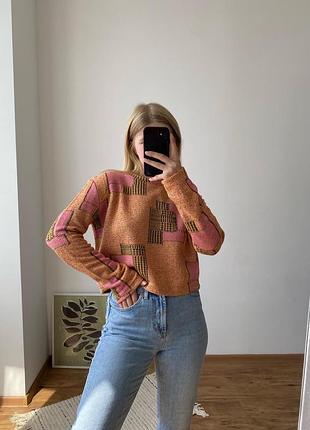 Жаккардовый свитер zara, мне похож на винтажных 👀