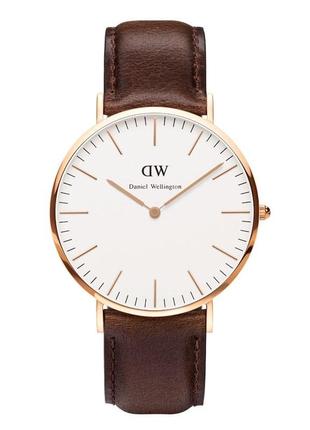 Чоловічі наручні годинники в стилі daniel wellington