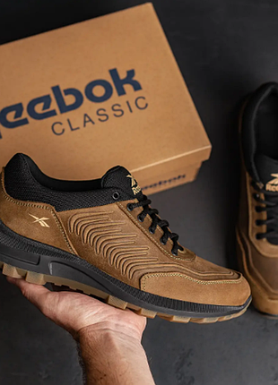 Чоловічі кросівки reebok classic olive r-07ол