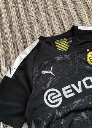 Puma borussia dortmund bvb paco alcacer opel jersey мужская футболка футбольная джерси черная пума боруссия дортмунд пако фк винтаж оригинал размер l5 фото