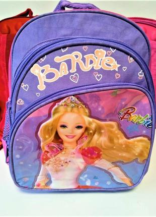 Рюкзак барбі дитячий для дівчинки, міський ранець дошкільного віку бузковий7 фото