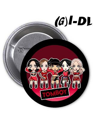 Значок kpop gi-dle yeoja aideul