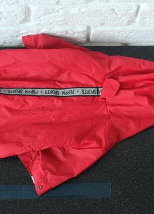 Модняча курточка-дощовик для собаки puppla xl1 фото