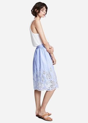 Шикарна спідниця h&m, прошва