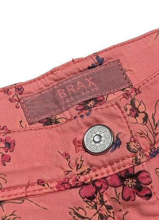 Brax брендовые джинсы принтованные укороченные5 фото