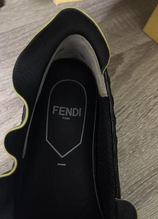 Стильні кросівки fendi оригінал7 фото