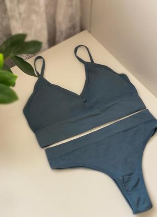 Комплект в рубчик