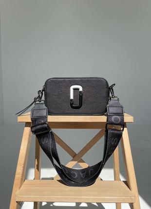 Женская сумка через плечо marc jacobs the snapshot black ying yang марк джейкобс кросс - боди1 фото