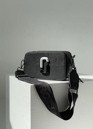 Женская сумка через плечо marc jacobs the snapshot black ying yang марк джейкобс кросс - боди8 фото