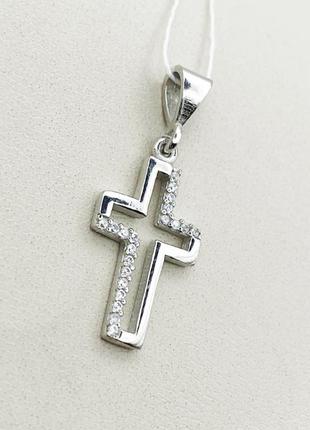 Серебряный крестик