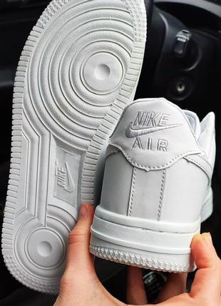 🆙🆕 кросівки nike air force 1 white  білі круті7 фото