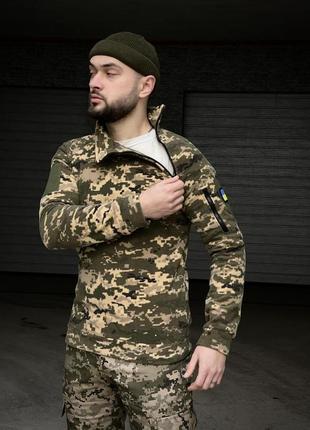 Тактична кофта військова піксель фліска тактичний светр фліс3 фото