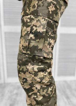 Військова форма піксель тактична костюм кітєль армійський і штани на манжетах весна6 фото