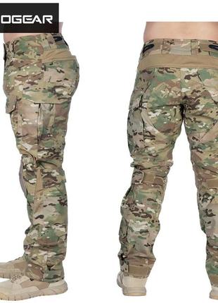 Тактичний костюм multicam g3 ubacs мультикам літо убакс з наколінниками і штани з налокітниками2 фото