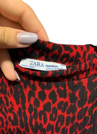 Zara футболка в принт